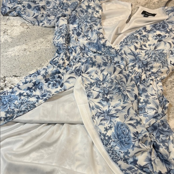 Msk NWT MSK Blue and White Midi Size MP - Picture 11 of 11